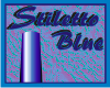 [D] Stiletto Nails Blue