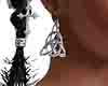 goth lover aretes