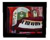 Red Piano Art 3 Picture