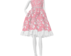 Kid Pinky Flowers Dress