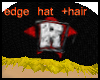 edge hat+hair