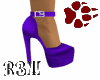 Strappy Heels Purple