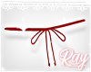 [Belly] Bow Belly Red