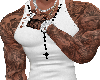 SS| White tank with tats
