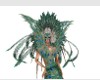 pavo real feather