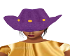 Purple Cowgirl Hat