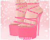 $K Pink Diamond Heels