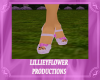 (LF) Purple Rose Heels