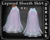 Layered Sheath Skirt RXL