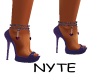 Purple Elegance Heels