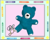 Teal Teddy Bear