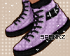 !!S Sneakers B Lilac