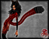 Corset Kitty Tail Red