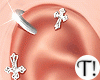 T! Cross Earrings
