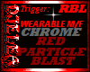 PARTICLES, RED CHROME