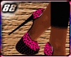 !88! Pink Leopard Heels