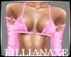 [la] Pink bra top