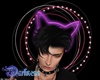 Purple Neon Cat Ears