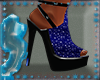 Shoes strass blue