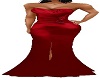 strapless red gown rc10