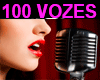 100 Vozes Voz Voice Fem