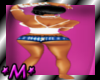 *M* blu daisy shorts bm