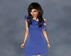 Blue Ruffled Dress