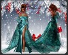 HOLIDAY TEAL GOWN BUNDLE
