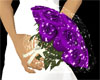Lrg Purple Rose Bouquet