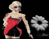 Coral-black dress[Tink]