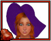 *C 9 Straw Hat Purple