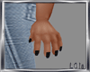 SMALL HANDS BLACK (L)