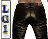 LG1 Black Leather Pants
