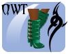 QWT Tess Boots ~ Green