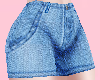 Curvy Shorts Blue