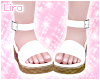 Cute White Sandals