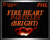 PARTICLES FIRE HEARTS 2