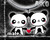 [Aiko]Panda Lovers neckl