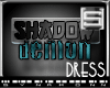 [S] Shadow Demon Dress