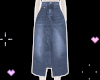 S2_BLUE denim skirt