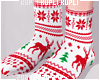 $K Christmas Socks