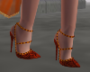 Amber Snake Heels