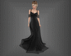 Black Flowing Gown