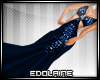 E~ Diamond Gown Blue
