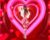 HEART'S BODYSUIT W/ FUR