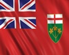 P9)Ontario Flag lit up