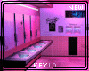 K. Pink Public Bathroom
