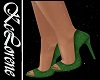 Pearl Green Heels