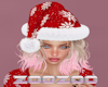 Snowflake Santa Hat