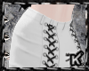|K| Laced Shorts White F